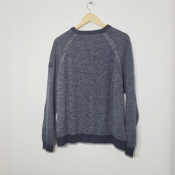 Dissident Core Gray Men Wool Blend Knit Pullover Cozy Preppy Grandpa Cottagecore - Picture 8 of 11